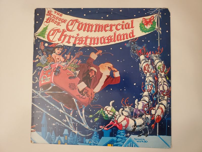 The Scrooge Bros. Commercial Christmasland vinyl record